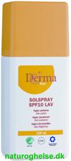Derma Solspray SPF 10 Svanem�rket